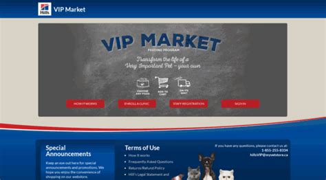 Designed specifically for veterinary practices and their clients, the service meets the unique needs of your veterinary practice and simplifies the checkout process for your team and clients. . Hills vip market login